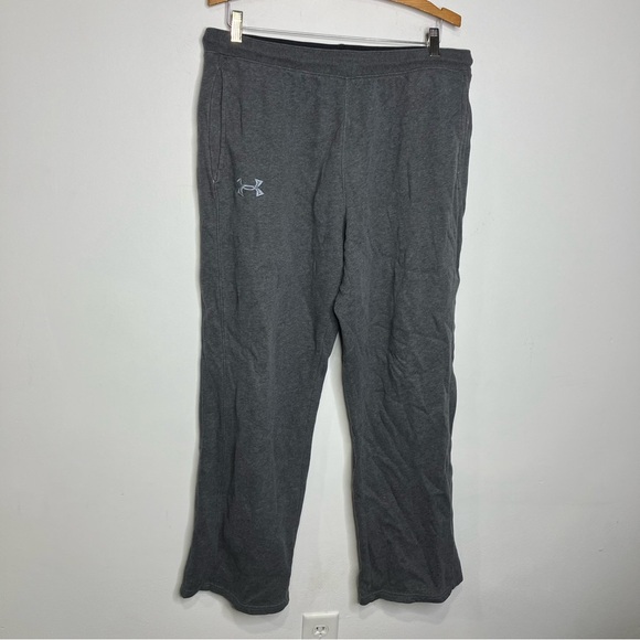 Under Armour Storm wide leg sweatpants gray women’s size XL casual athleisure - Picture 1 of 9